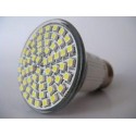 E27 3W šiltai balta SMD3528 LED lemputė