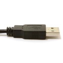 Kabelis USB į USB (USB 2.0) 1.8 m juodas