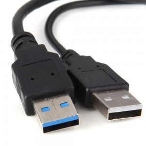 USB 3.0 į SATA adapteris (2.5" HDD + 5V papildomas maitinimo lizdas iš USB)