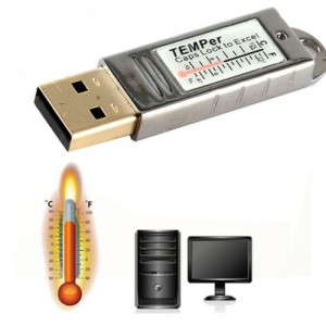 USB termometras -40C -  +120C