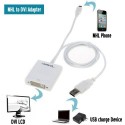 Micro USB MHL To DVI