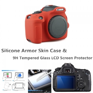 Silikoninė fotoaparato apsauga "Canon EOS 1300D, 1500D, Rebel T6"