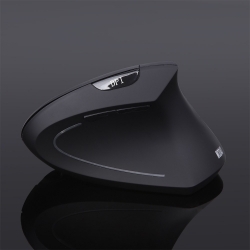 Belaidė vertikali ergonomiška bevielė pelė "Patogiau nebūna"