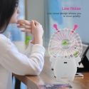 Rankinis mini kūdikių ventiliatorius "Gaivumos nuostabuma" (USB  pakraunamas, LED)