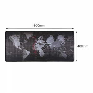 Super didelio dydžio pelės kilimėlis "Pasaulio žemėlapis" (90 x 40 cm)