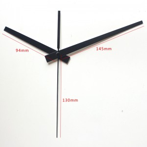 Laikrodžio mechanizmas 36 (Juodos spalvos, didelis)