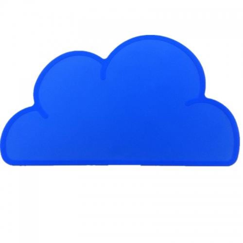 Vaikiškas silikoninis pietų padėkliukas "Švarumėlis" (47 x 27 cm)