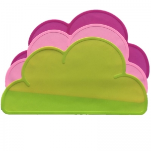 Vaikiškas silikoninis pietų padėkliukas "Švarumėlis" (47 x 27 cm)