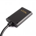 VGA į HDMI keitiklis (1080P HD Audio AV Video 3.5mm + USB Cable Adapter)