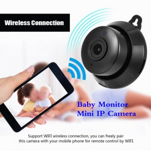 Stebėjimo IP kamera "Mažylis 2" (720P, Wifi, Wireless, naktinio matymo)