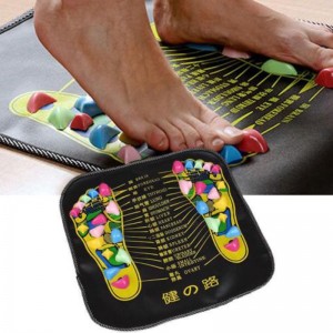 Akupunkūrinis masažinis kilimėlis-masažuoklis "Jūros kriauklelių kelias 2" (pėdų masažui ir atsipalaidavimui)