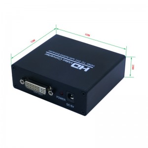 HDMI į DVI ir SPDIF + audio (1080P)