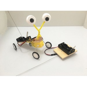 Surenkamas vaikiškas konstruktorius "Robotas ropliukas" (vaiko lavinimas, aukštos kokybės)