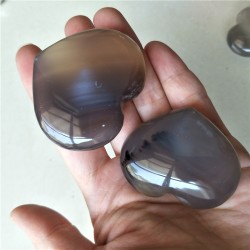 Figūrėlės "Nuostabiosios širdelės" (agatas, 2 vnt.)