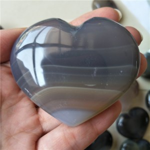 Figūrėlės "Nuostabiosios širdelės" (agatas, 2 vnt.)