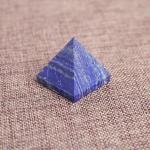 Figūrėlė "Piramidė" (Lapis lazuli kvarco kristalas, 30 - 35 mm)