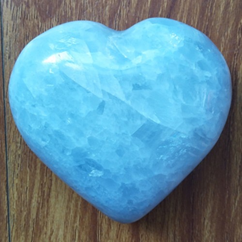 Figūrėlė "Mėlynoji širdelė 2" (celestitas, 291 g.)