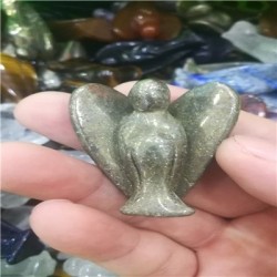 Figūrėlė "Angelas sargas 4" (naturalus akmuo, 5 cm)