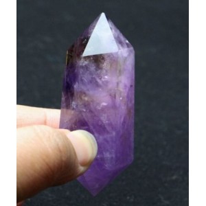 Figūrėlė "Violetinis kristalas" (ametistas, 7 x 3 cm, 80 g)