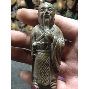 Figūrėlė "Konfucijus" (naturalus akmuo, 8.5 cm)