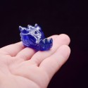 Figūrėlė "Mėlynoji drakono galva" (kvarco kristalas, 4 cm, 20 g)