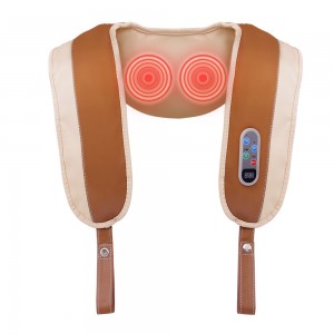 Elektroninis šildantis kaklo ir pečių masažuoklis "Apkabinimas 6" (poilsiui ir atsipalaidavimui)