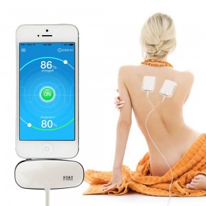 Elektroninis viso kūno raumenų masažuoklis-treniruoklis "Nuostabūs prisilietimai 2" (akupunktūrinis, telefonui)