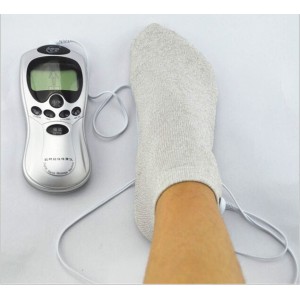 Elektroterapinės masažo kojinės "Šiluma" + skaitmeninis daugiagalimybinis masažuoklis
