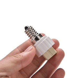 Perėjimas iš E14 į G9 "Feniksas" (iš ugniai atsparių medžiagų, labai kokybiškas)