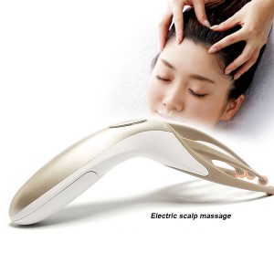 Elektroninis vibruojantis galvos masažuoklis "Puikus malonumas"