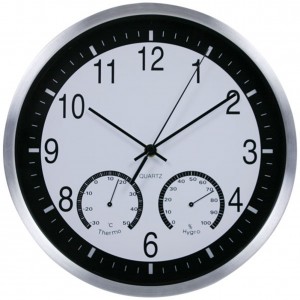 Sieninis laikrodis "Tobulumas 8" (su temmperatūros matavimu, tylus)