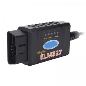 Diagnostikos adapteris automobiliui "Universalas" (OBD II, Bluetooth), USB)