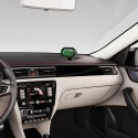 Automobilio LCD laikrodis - termometras "Tikslumas"