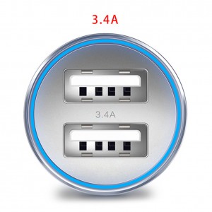 USB įkroviklis automobiliui "Profesionalas 13" (5V  3.4A)