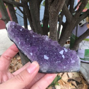 Natūralus mineralas "Nuostabiausias" (ametisto kristalas, 171 g)