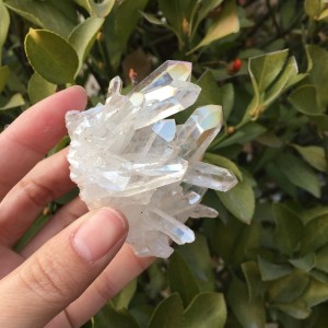 Natūralus mineralas "Baltoji vaivorykštė 2" (90 g)