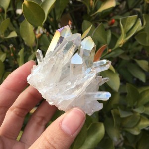 Natūralus mineralas "Baltoji vaivorykštė 2" (90 g)