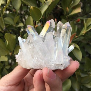 Natūralus mineralas "Baltoji vaivorykštė 2" (90 g)