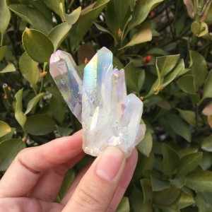 Natūralus mineralas "Baltoji vaivorykštė 4" (68 g)