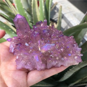 Natūralus mineralas "Violetinė liepsna 2" (150 g)