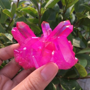 Natūralus mineralas "Rožinė liepsna 3" (115 g)