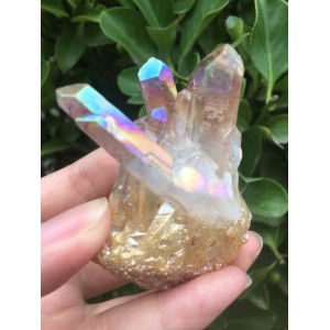 Natūralus mineralas "Baltoji vaivorykštė 5" (67 g)