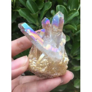 Natūralus mineralas "Baltoji vaivorykštė 5" (67 g)