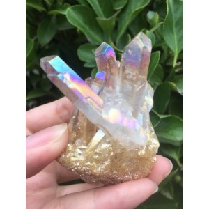 Natūralus mineralas "Baltoji vaivorykštė 5" (67 g)