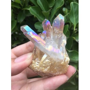 Natūralus mineralas "Baltoji vaivorykštė 5" (67 g)