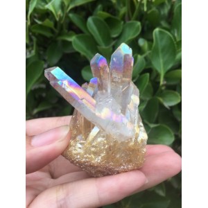 Natūralus mineralas "Baltoji vaivorykštė 5" (67 g)