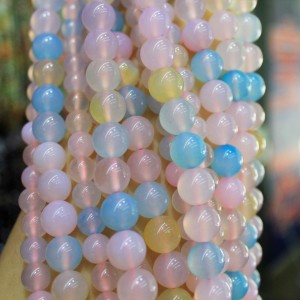 Karoliukai "Stiliaus elegancija 4" (agatas)