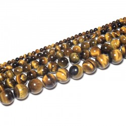 Karoliukai "Tigro akis 2" (tigro akmuo)