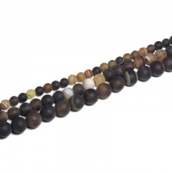 Karoliukai "Puikioji elegancija 4" (agatas)