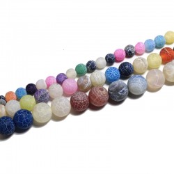 Karoliukai "Modernioji elegancija" (agatas)